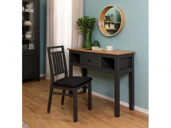 small desk for bedroom dark grey shaker modern country style