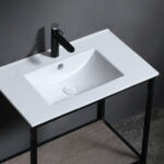 800mm bathroom ceramic white sink - neva