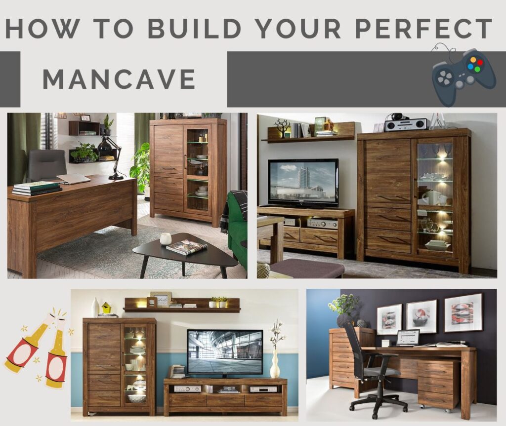 How to Build Your Perfect Man Cave With The Gent Collection mancave small man cave blog