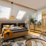 boho bedroom furniture set with side lift ottoman storage bed with headboard and trunk modern affordable quality furniture