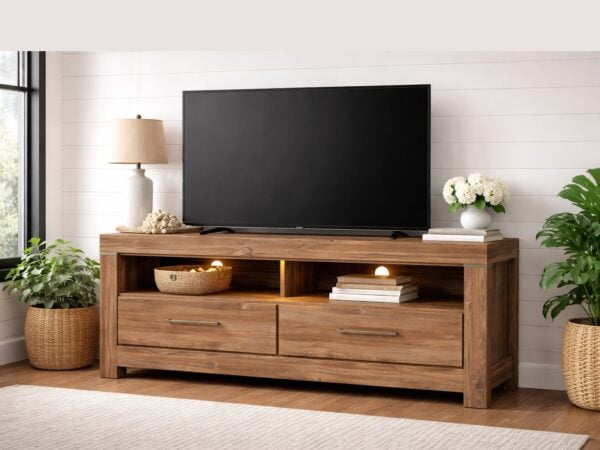 small oak tv unit with drawers modern farmhouse tv cabinet for up to 60 inc tv