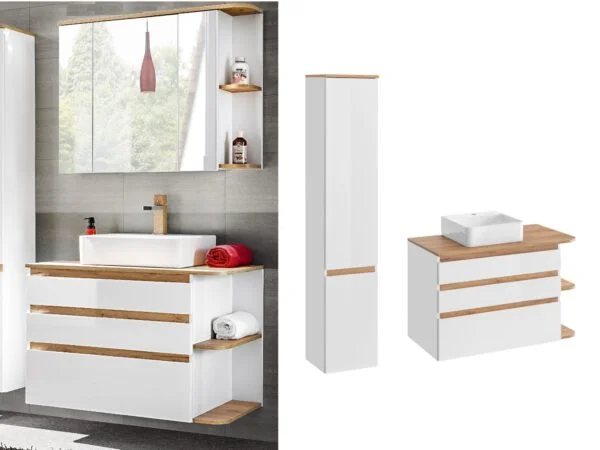 white bathroom cabinets tall bathroom cabinet wall unit with vanity and sink white and oak