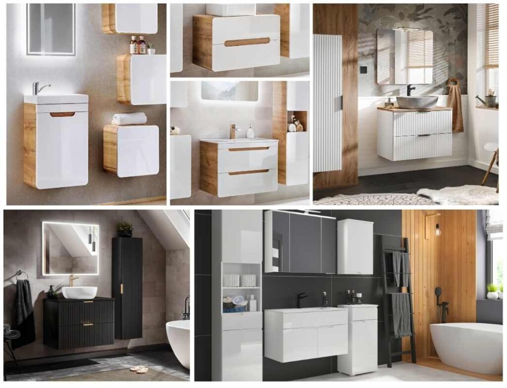 bathroom cabinets wall hung and freestanding bathroom vanity and storage units