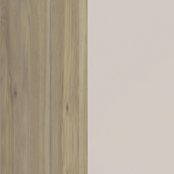 Cashmere Beige / Mauvelle Oak