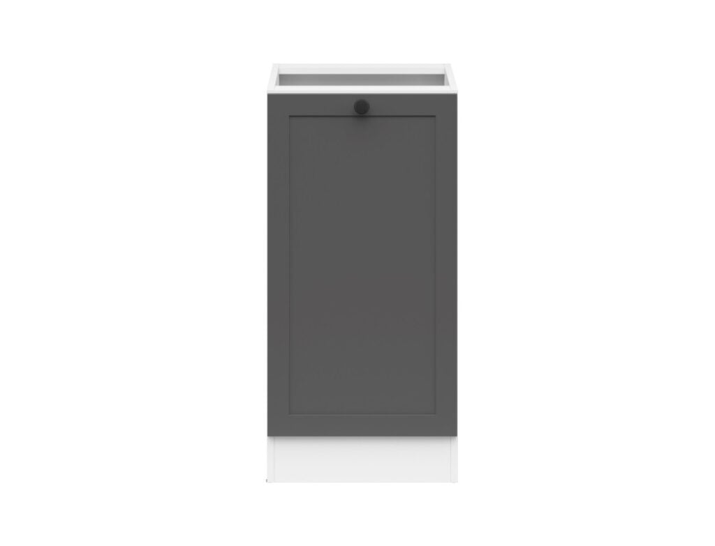 Kitchen Corner Set 9 Cabinets Units Grey Shaker Modern Freestanding Cupboards Complete DIY Fitted Kitchen - Junona