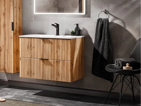 1 - 600mm bathroom vanity with sink oak adel WEB