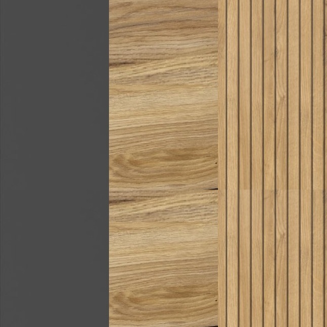 Tegola oak /Mauvella oak / Black