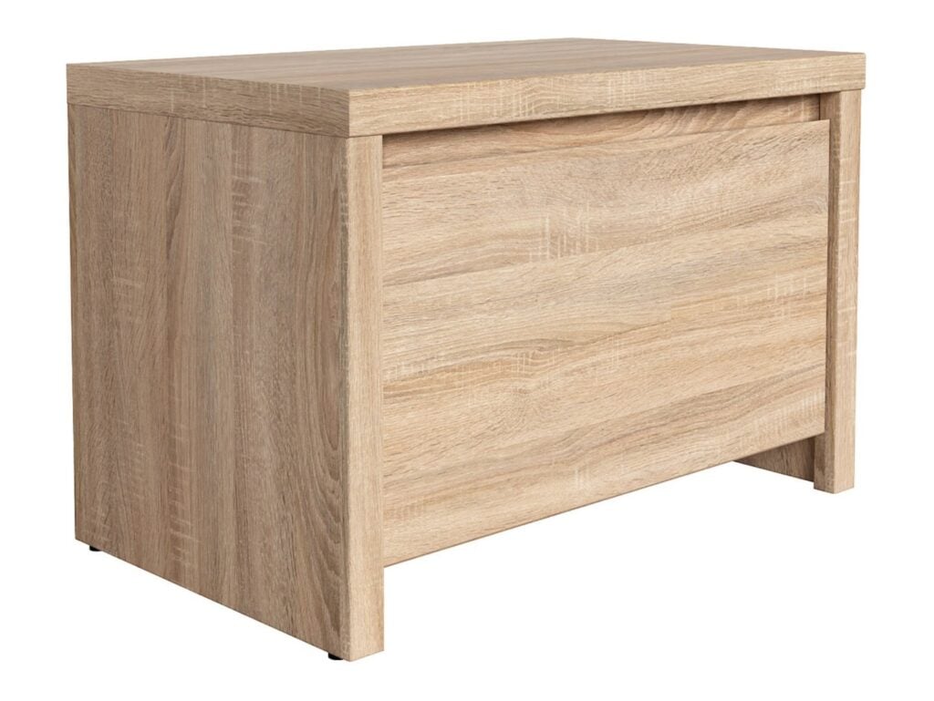 Shoe Cabinet Small Cupboard Pull Down Door Hallway Entrance Hall Sonoma Oak Storage - Kaspian