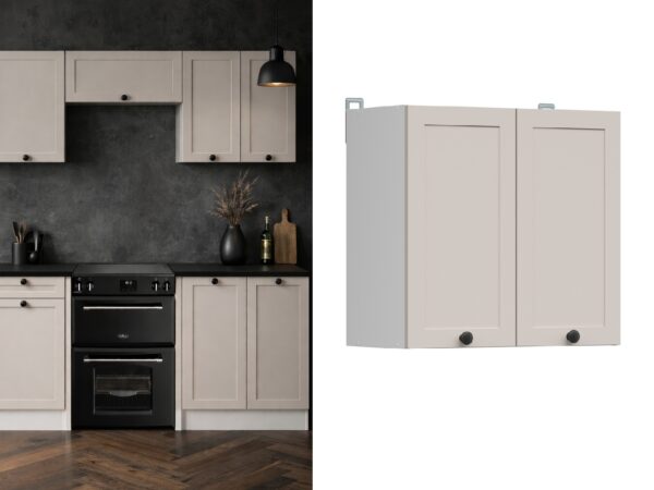 600mm kitchen wall cabinet beige cashmere unit cupboard affordable shaker kitchen