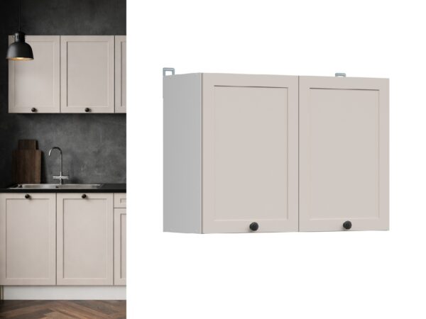 800mm kitchen wall cabinet beige cashmere unit cupboard affordable shaker kitchen