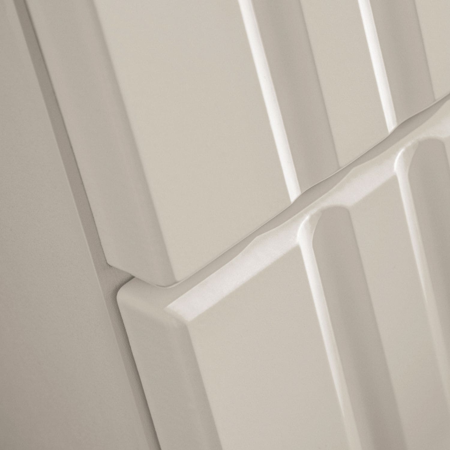 Beige Cashmere Fluted