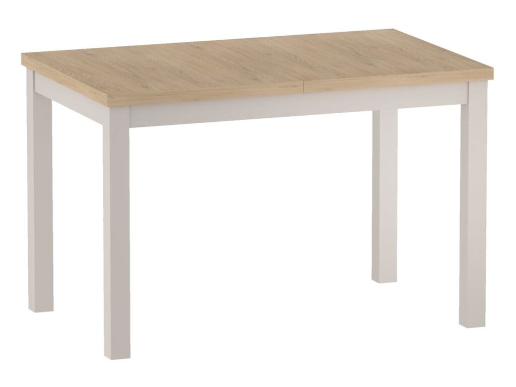 Small Dining Table Oak Beige Compact Narrow Extendable 4 6 Seater – Ramen Mini