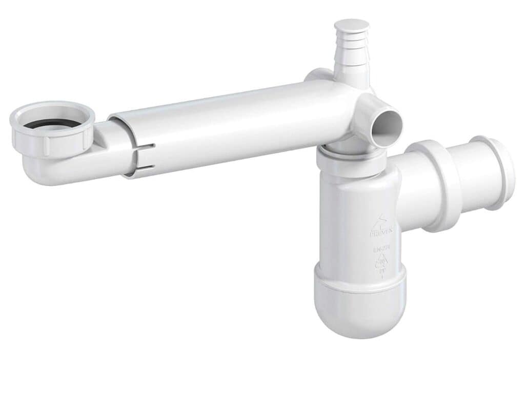 Space Saving Basin Trap Telescopic Waste Syphon Slimline Sink Plumb Kit - Preloc